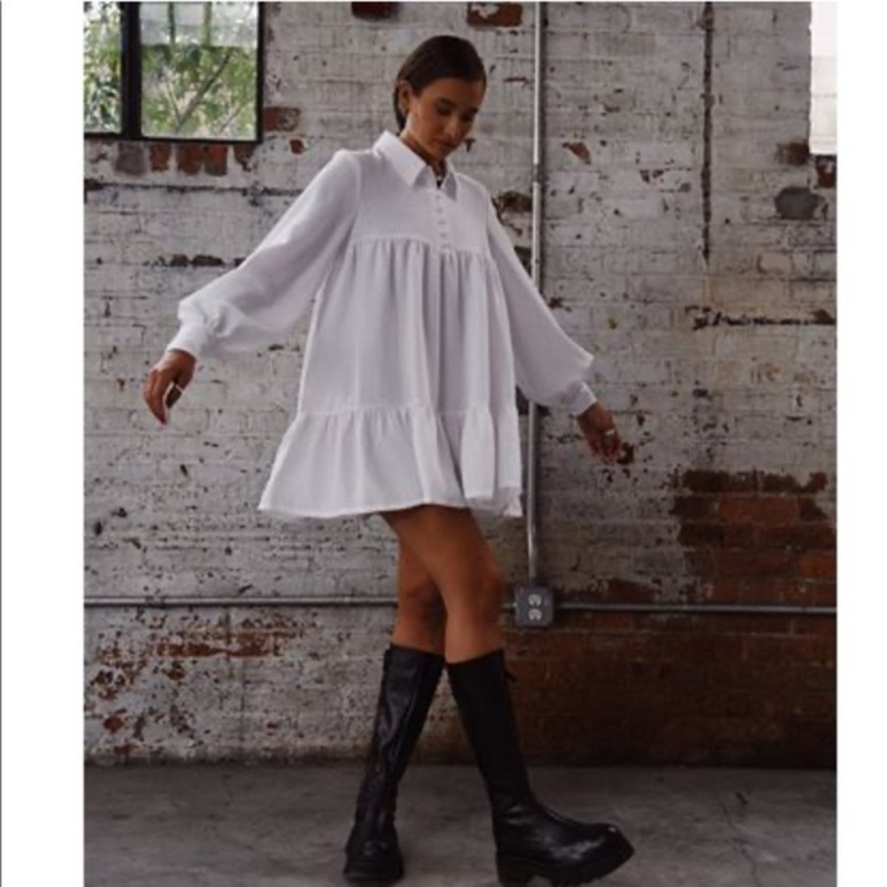 Danielle Bernstein White Dress
